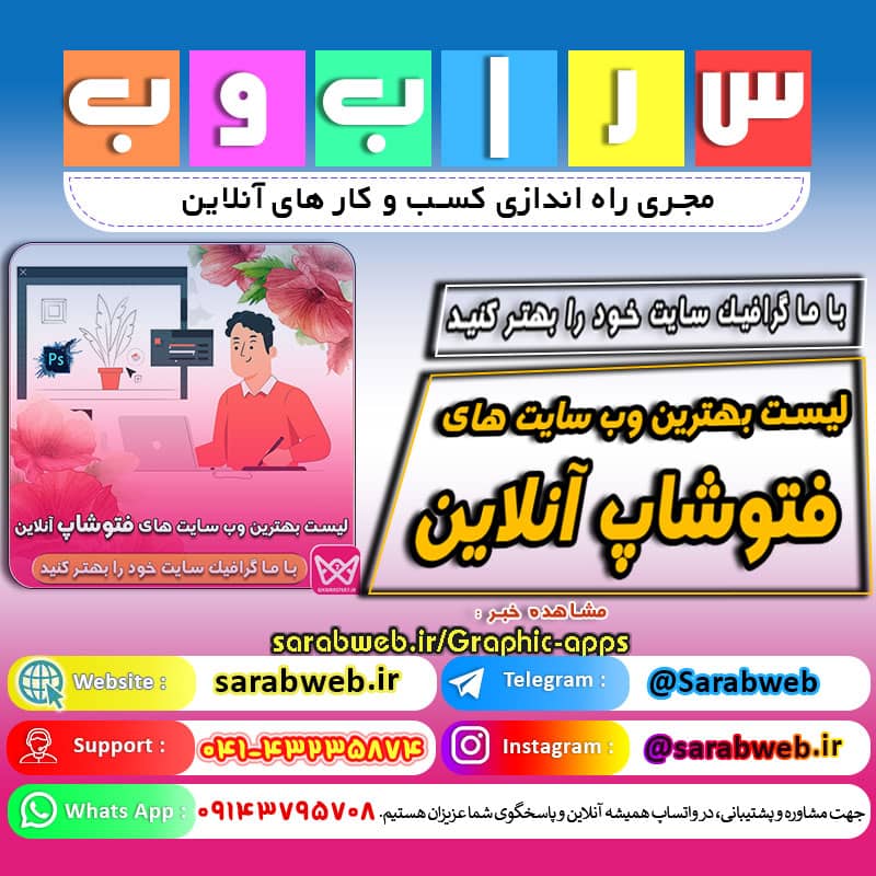 لیست بهترین سایت های فتوشاپ آنلاین